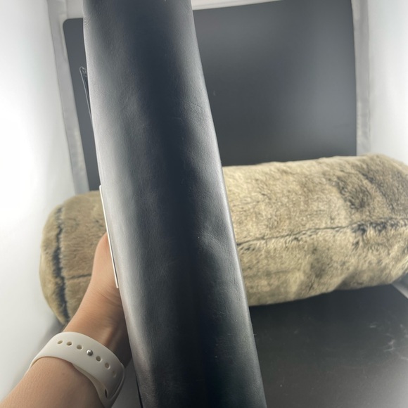 Salvatore Ferragamo Black Leather Wristlet - Picture 8 of 13